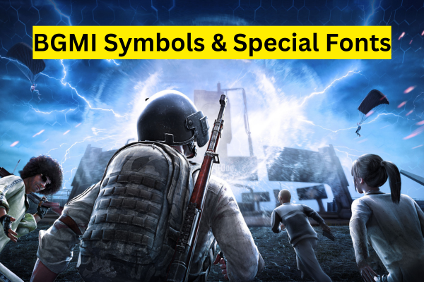 BGMI Symbols & Special Fonts